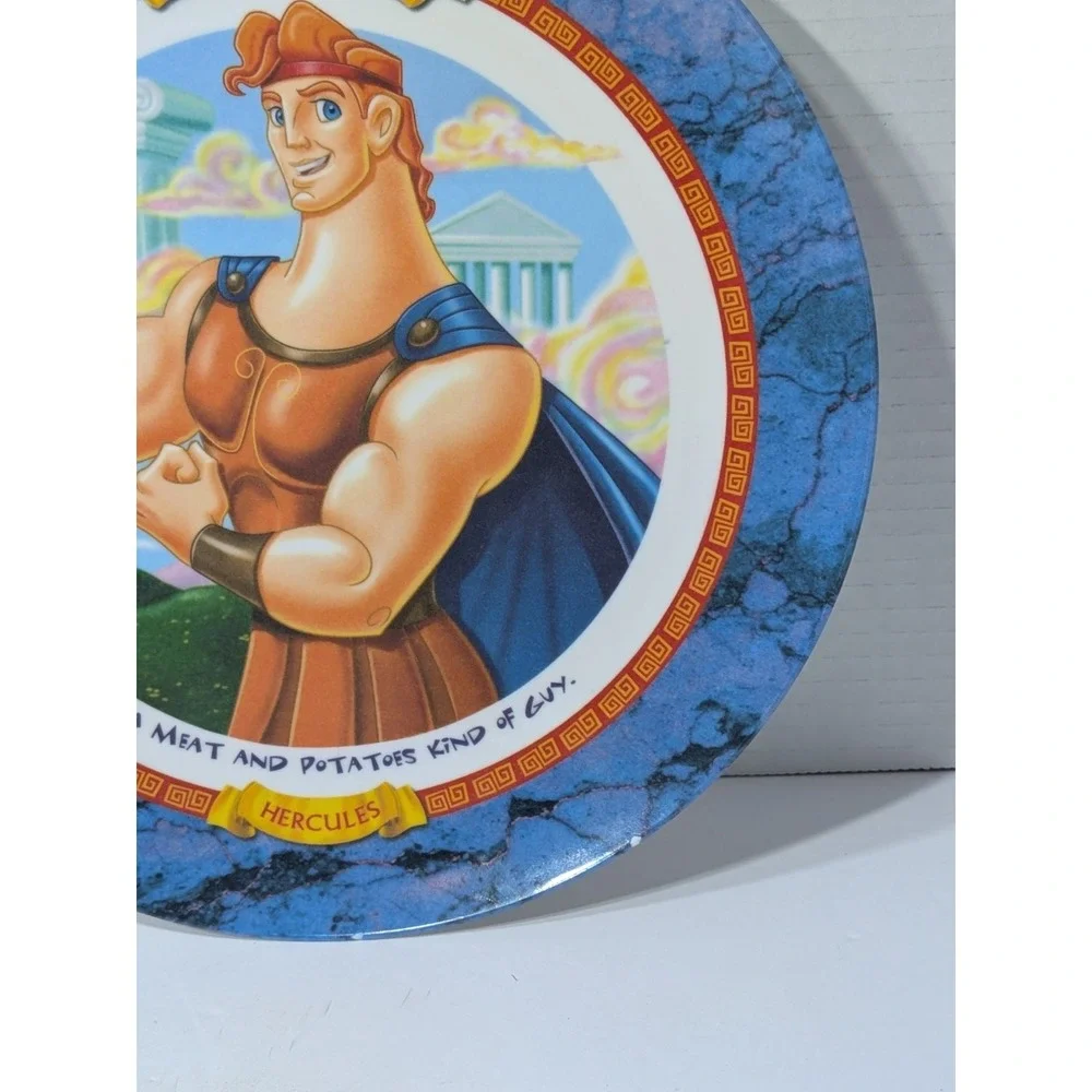 VTG 1997 DISNEY MCDONALDS HERCULES COLLECTIBLE MELAMINE PLATE PREMIUM PROMO 9.5